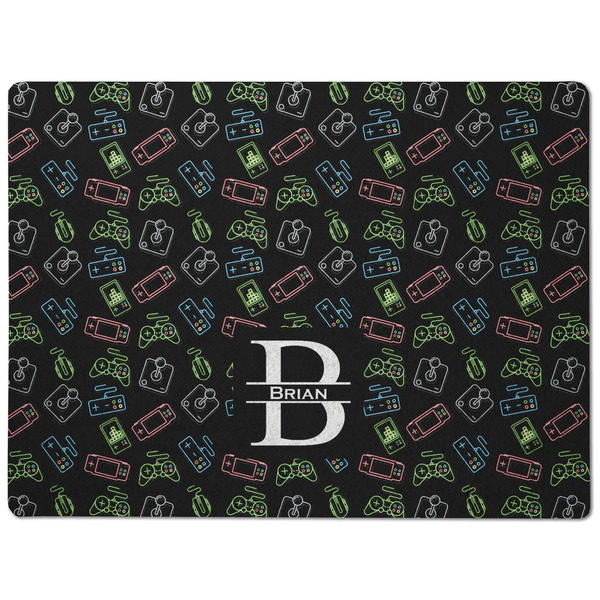 Video Game Dog Food Mat - Medium without bowls