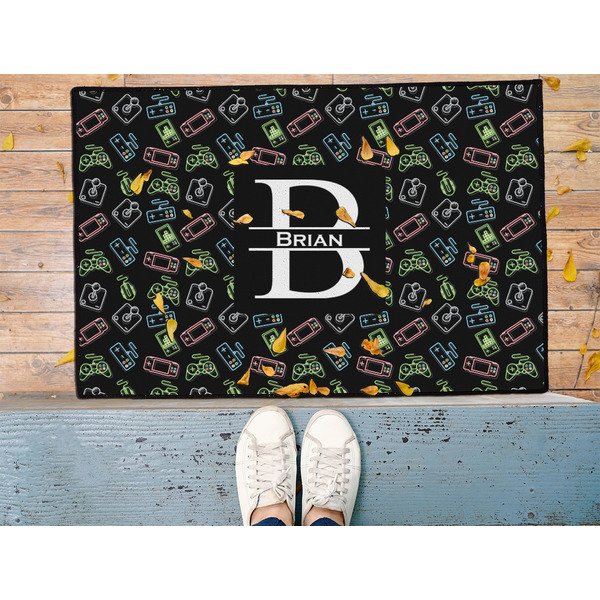 Video Game Door Mat - LIFESTYLE (Med)