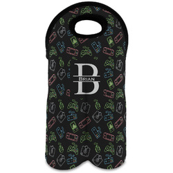 Video Game Wine Tote Bag (2 Bottles) (Personalized)