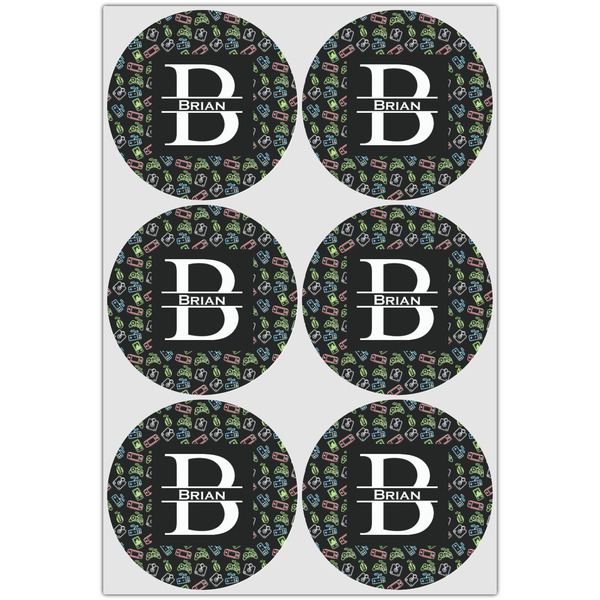 Video Game Drink Topper - Large - Set of 6