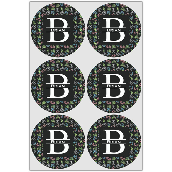 Video Game Drink Topper - XLarge - Set of 6