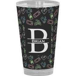 Video Game Pint Glass - Full Color (Personalized)