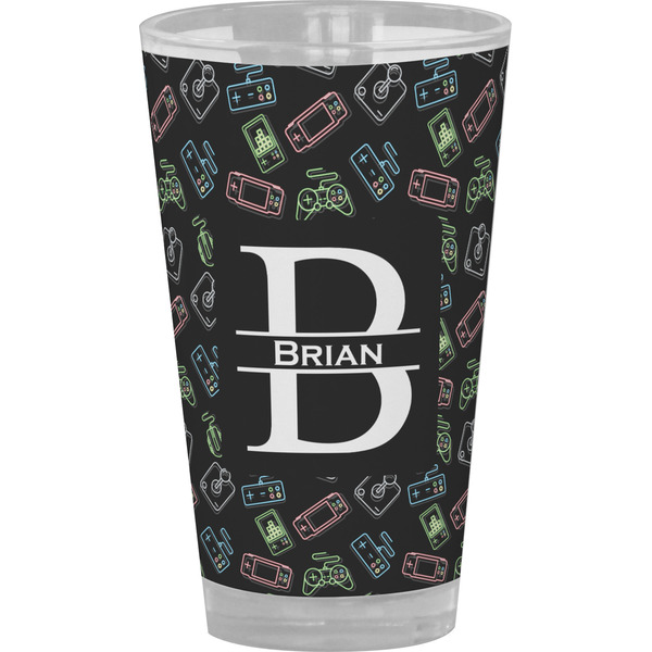 Custom Video Game Pint Glass - Full Color (Personalized)