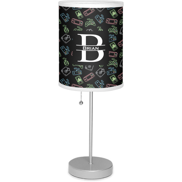 Custom Video Game 7" Drum Lamp with Shade (Personalized)