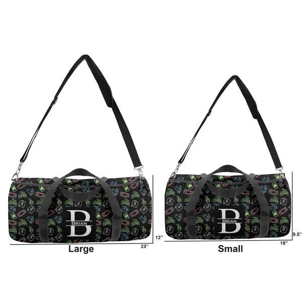 Video Game Duffle Bag Small and Large