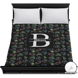 Video Game Duvet Cover - Full / Queen (Personalized)