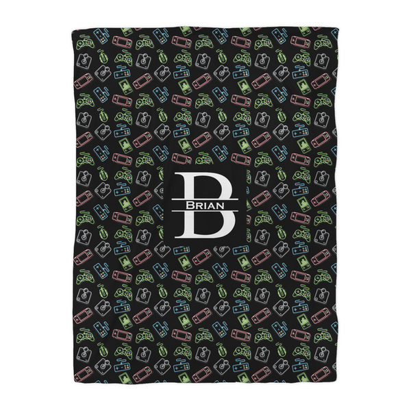 Video Game Duvet Cover - Twin XL - Front