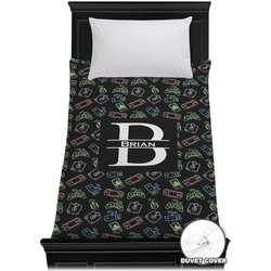 Video Game Duvet Cover - Twin XL (Personalized)