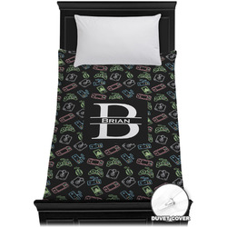 Video Game Duvet Cover - Twin (Personalized)