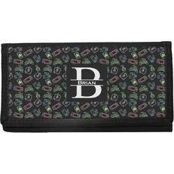 Video Game Canvas Checkbook Cover (Personalized)