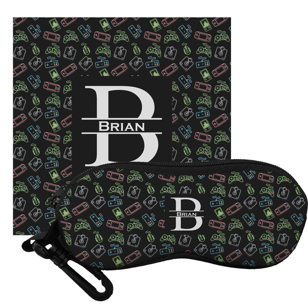 Custom Video Game Eyeglass Case & Cloth (Personalized)