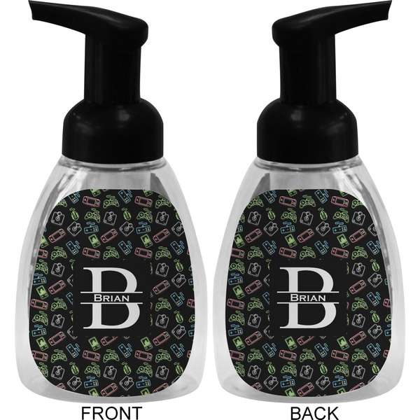 Video Game Foam Soap Bottle (Front & Back)