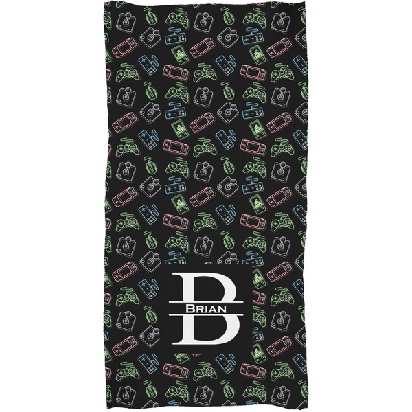 Video Game Full Sized Bath Towel - Apvl
