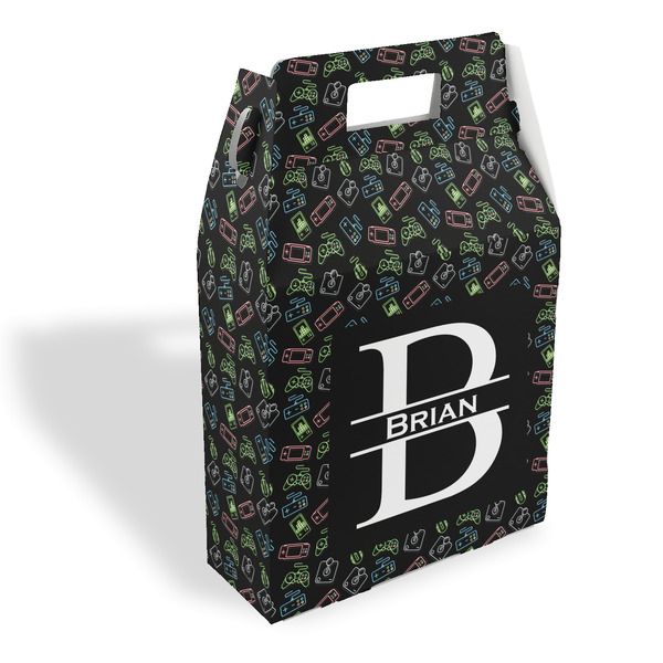 Custom Video Game Gable Favor Box (Personalized)