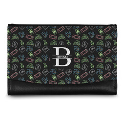 Video Game Genuine Leather Women's Wallet - Small (Personalized)