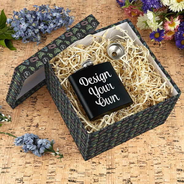 Video Game Gift Boxes with Lid - Canvas Wrapped - X-Large - In Context