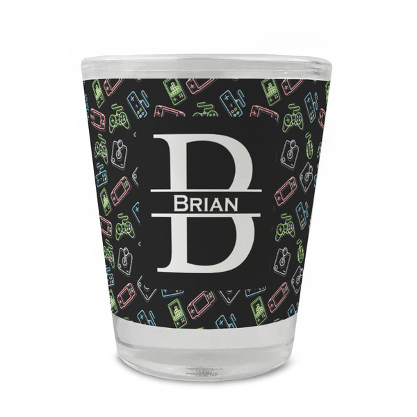 Video Game Glass Shot Glass - Standard - FRONT