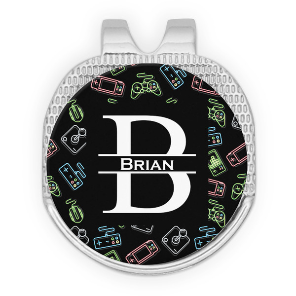 Video Game Golf Ball Hat Clip Marker - Apvl