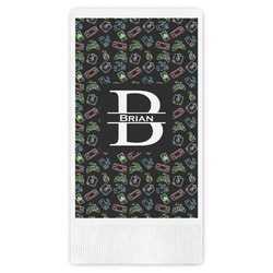 Video Game Guest Napkins - Full Color - Embossed Edge (Personalized)