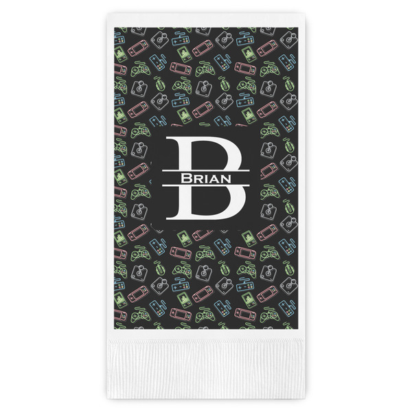 Custom Video Game Guest Paper Towels - Full Color (Personalized)