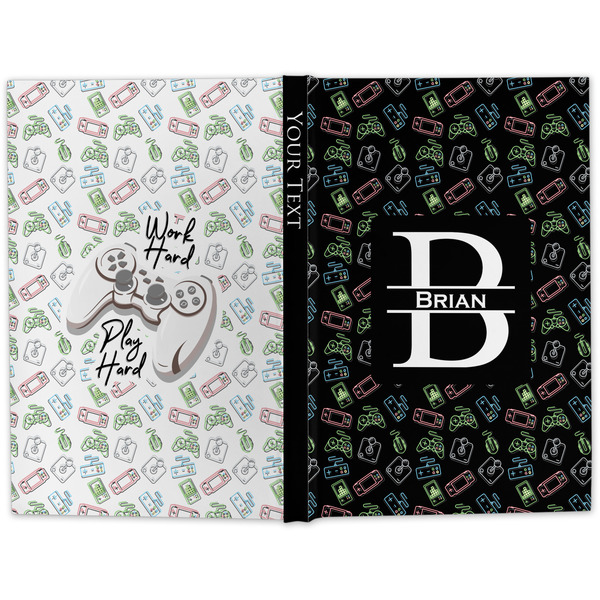 Video Game Hard Cover Journal - Apvl