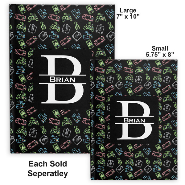 Video Game Hard Cover Journal - Compare