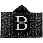 Video Game Kids Hooded Towel (Personalized)