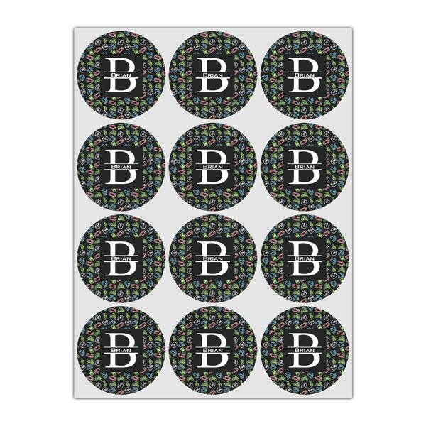 Video Game Icing Circle - Small - Set of 12