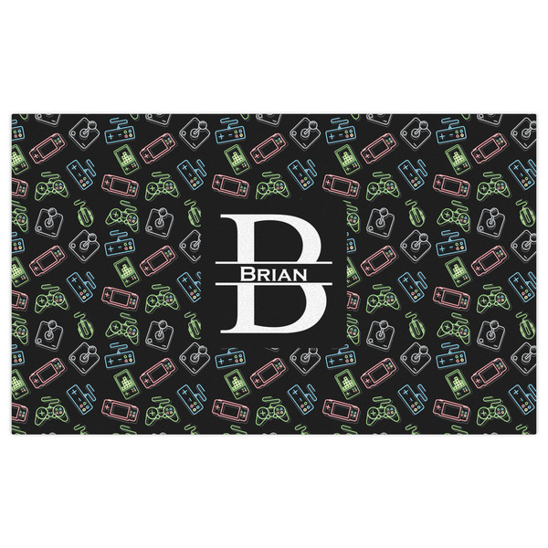Video Game Indoor / Outdoor Rug - 3'x5' - Front Flat