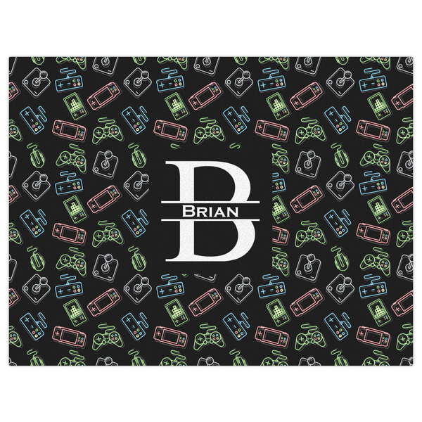 Video Game Indoor / Outdoor Rug - 6'x8' - Front Flat