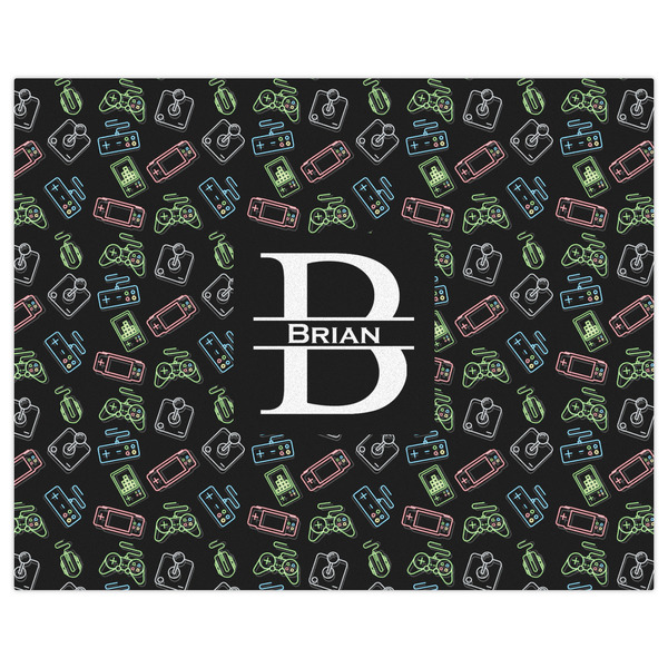 Video Game Indoor / Outdoor Rug - 8'x10' - Front Flat