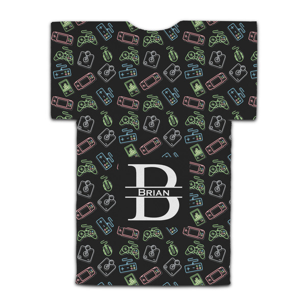 Video Game Jersey Bottle Cooler - BACK (flat)