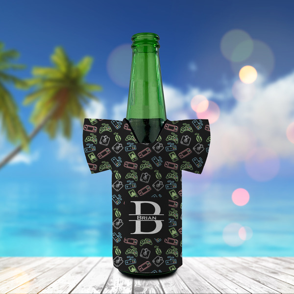 Video Game Jersey Bottle Cooler - LIFESTYLE