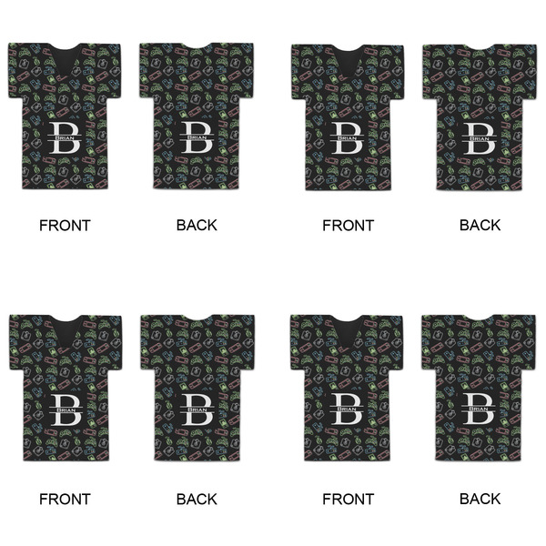 Video Game Jersey Bottle Cooler - Set of 4 - APPROVAL