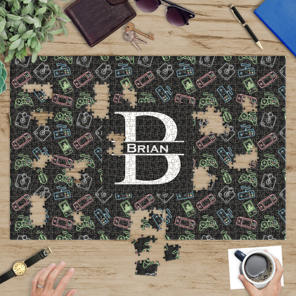 Video Game Jigsaw Puzzle 1014 Piece - In Context