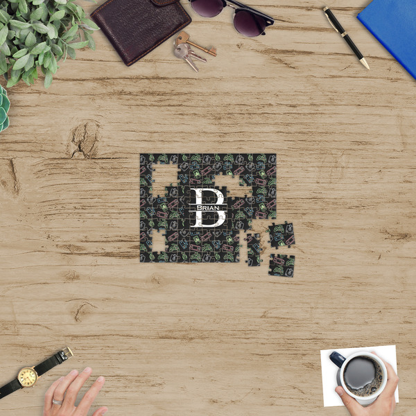 Video Game Jigsaw Puzzle 110 Piece - In Context