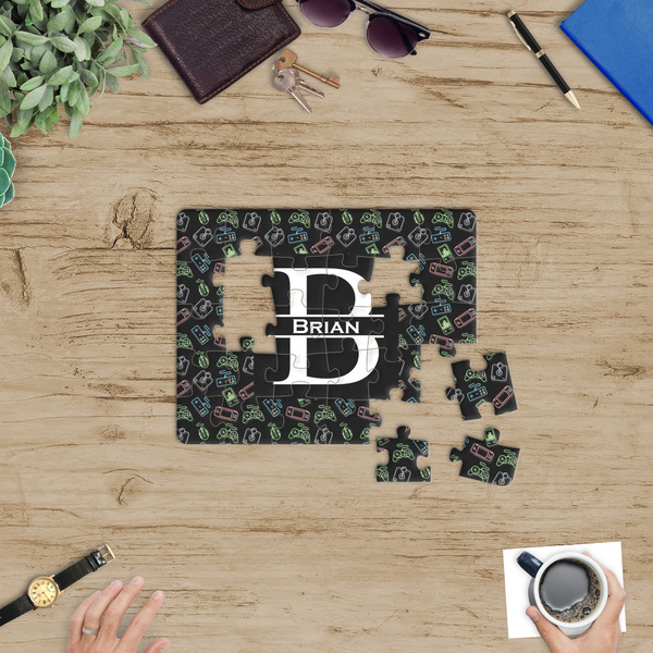 Video Game Jigsaw Puzzle 30 Piece - In Context