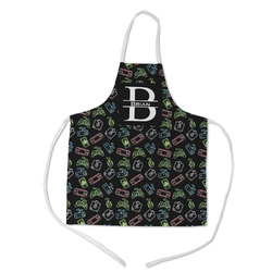 Video Game Kid's Apron w/ Name and Initial