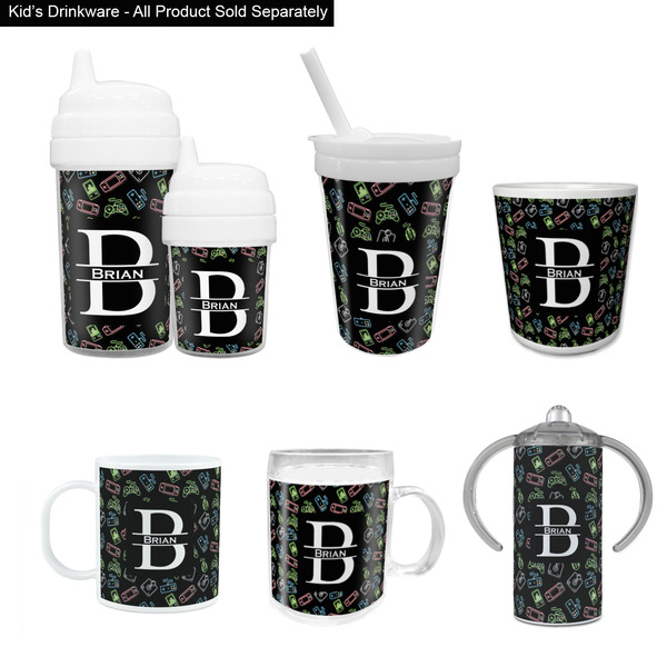 Video Game Kid's Drinkware - Customized & Personalized