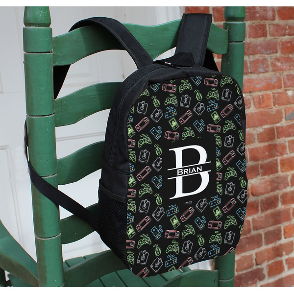 Video Game Kids Backpack - In Context
