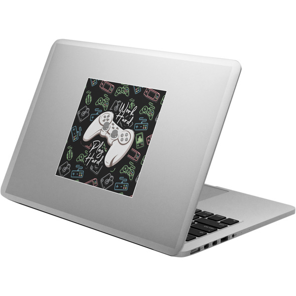 Custom Video Game Laptop Decal