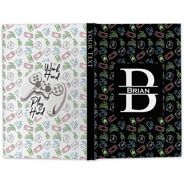 Video Game Large Hard Cover Journal - Apvl