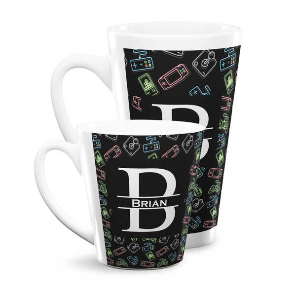 Video Game Latte Mugs Main
