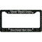 Video Game License Plate Frame Wide