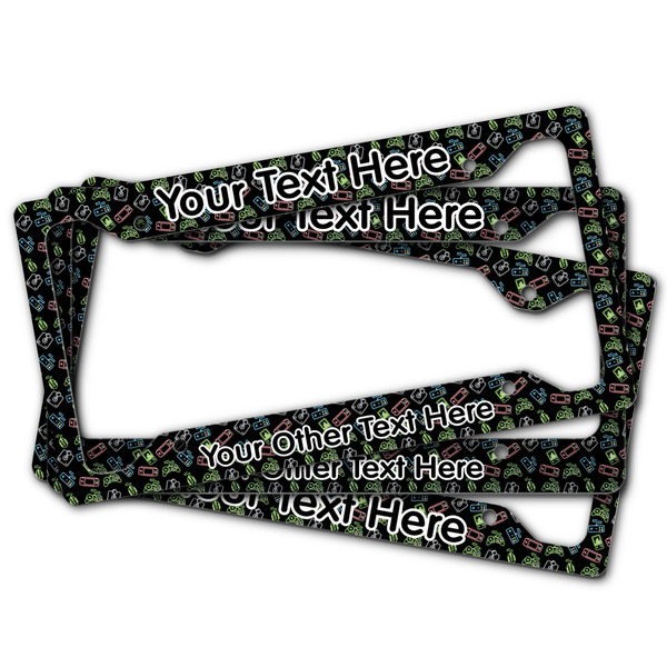Video Game License Plate Frames - (PARENT MAIN)