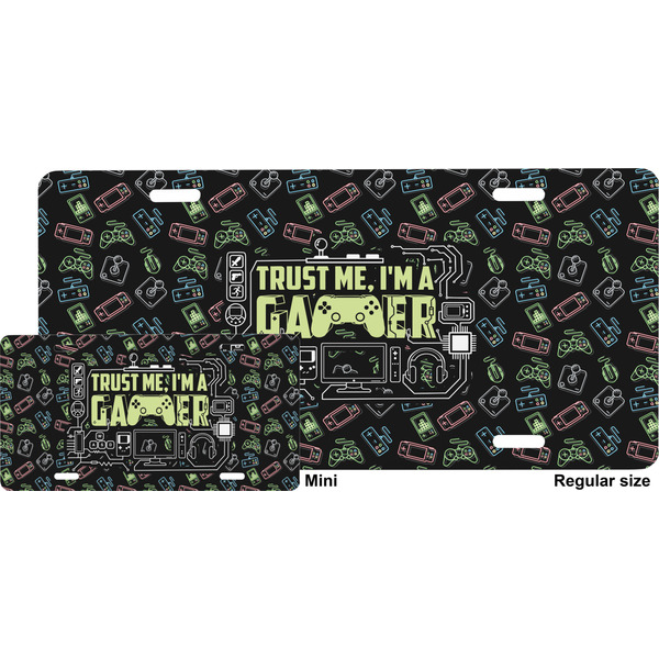 Video Game License Plate (Sizes)