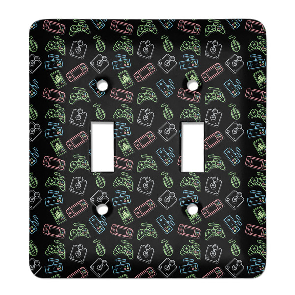Custom Video Game Light Switch Cover (2 Toggle Plate)