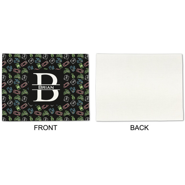 Video Game Linen Placemat - APPROVAL Single (single sided)