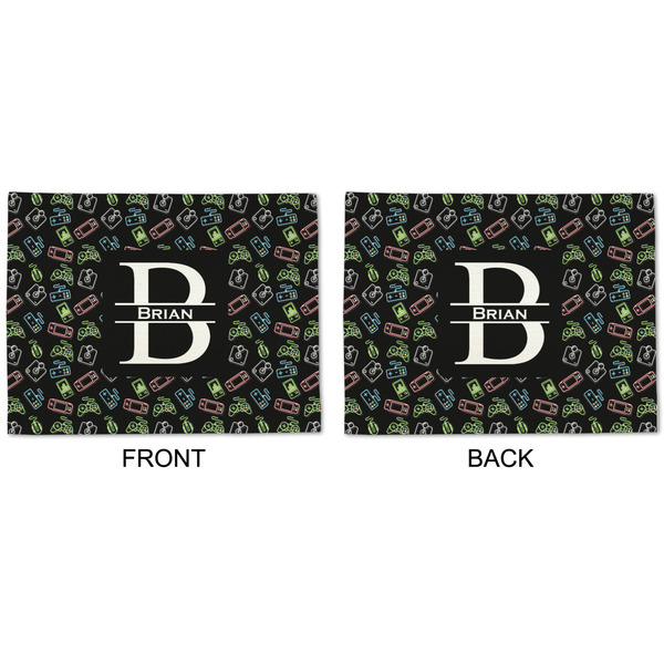 Video Game Linen Placemat - APPROVAL (double sided)
