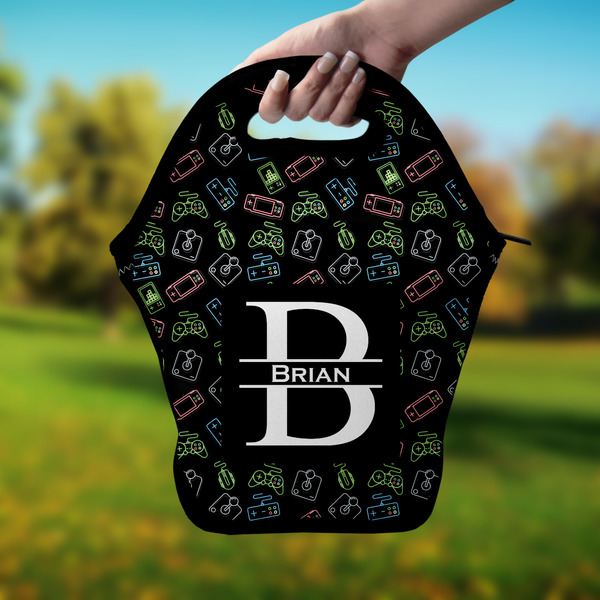 Video Game Lunch Bag - Hand